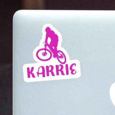 Sticker Downhiller Karrie Notebook Image