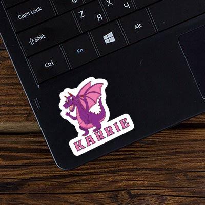 Karrie Autocollant Dragon mère Laptop Image