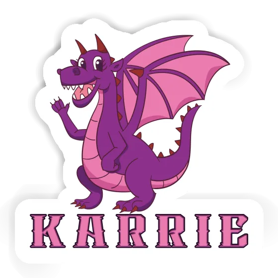 Sticker Karrie Mother Dragon Gift package Image