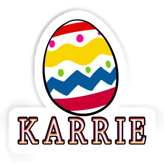 Easter Egg Sticker Karrie Laptop Image