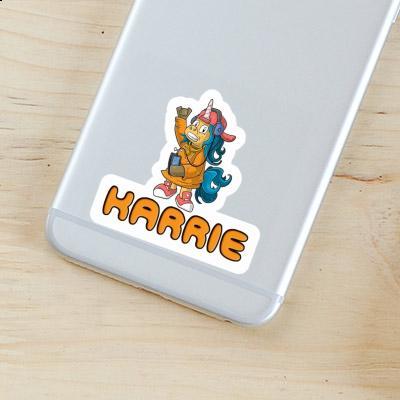 Sticker Karrie Hip-Hop Unicorn Laptop Image