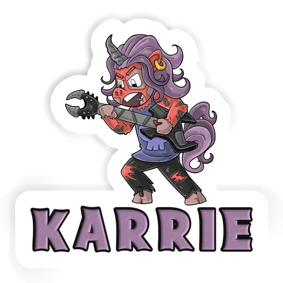 Karrie Sticker Rocking Unicorn Gift package Image