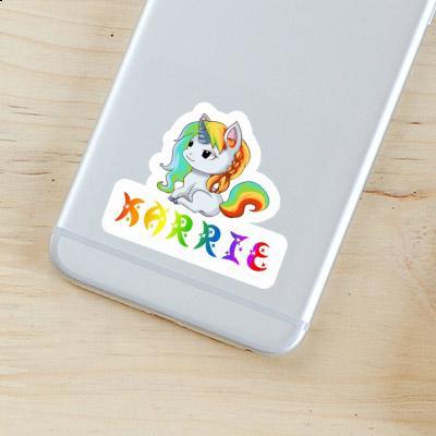 Unicorn Sticker Karrie Notebook Image