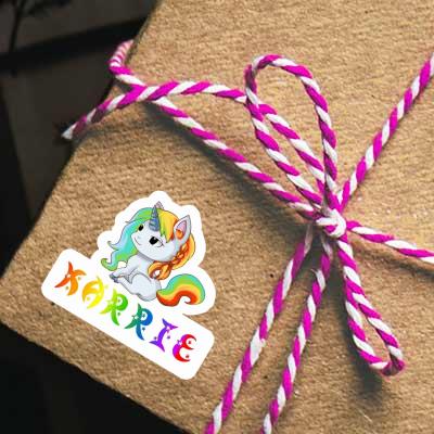 Karrie Sticker Unicorn Notebook Image