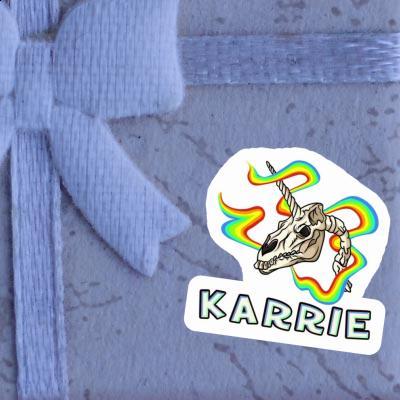 Sticker Karrie Skull Image