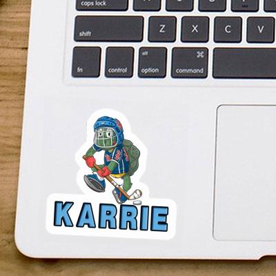 Sticker Karrie Hockey Player Gift package Image