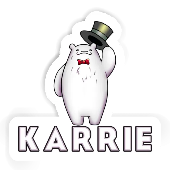 Ice Bear Sticker Karrie Laptop Image