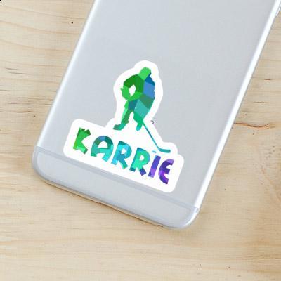 Sticker Hockey Player Karrie Image