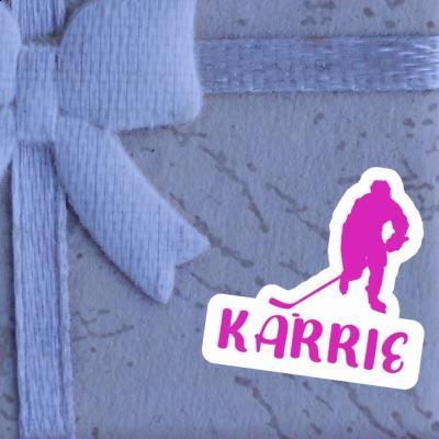 Karrie Autocollant Joueuse de hockey Image