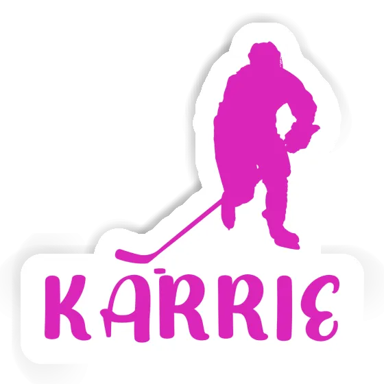 Karrie Autocollant Joueuse de hockey Gift package Image