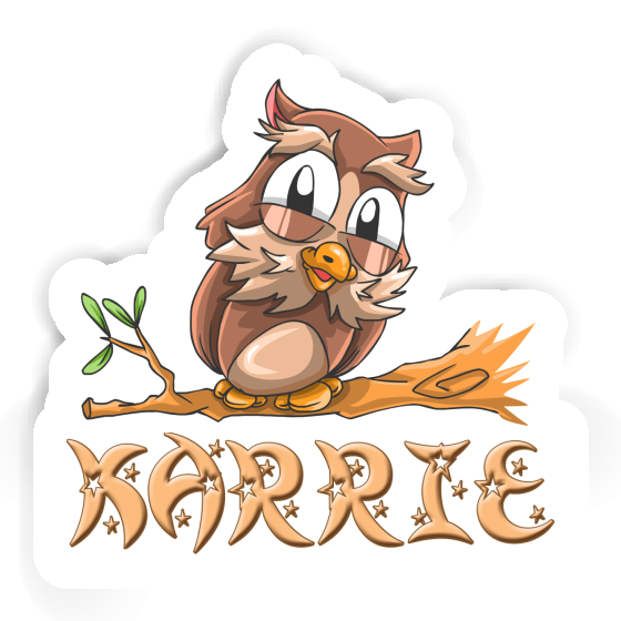 Karrie Sticker Owl Notebook Image