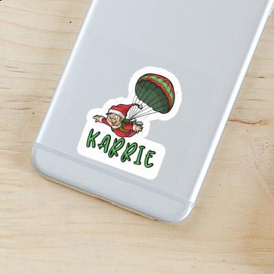 Karrie Sticker Parachute Laptop Image