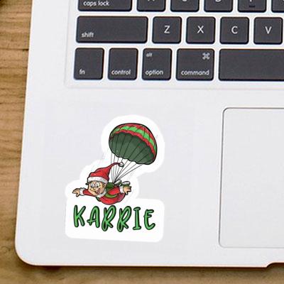 Karrie Sticker Parachute Notebook Image