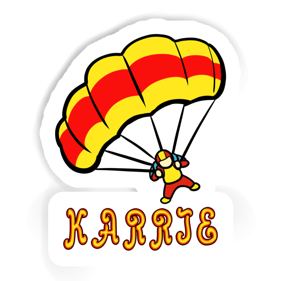 Autocollant Karrie Parachute Notebook Image