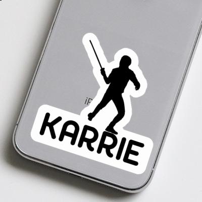 Karrie Sticker Fencer Laptop Image