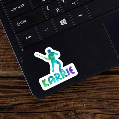 Fechter Sticker Karrie Laptop Image