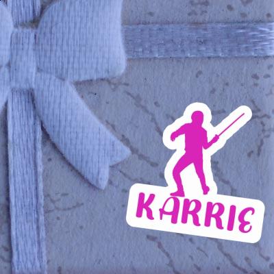 Karrie Sticker Fencer Image