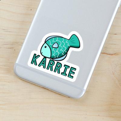 Sticker Karrie Fisch Gift package Image