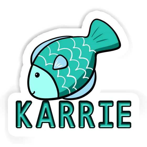 Sticker Karrie Fisch Gift package Image