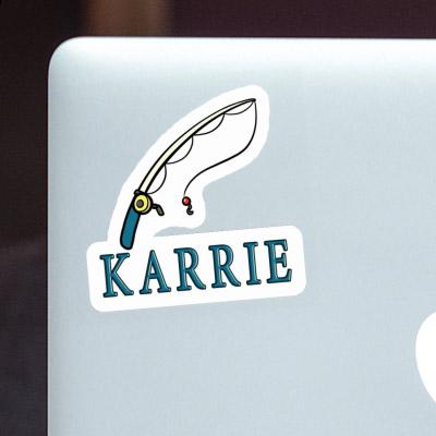 Karrie Sticker Fishing Rod Laptop Image