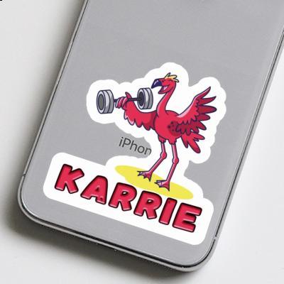 Weight Lifter Sticker Karrie Image