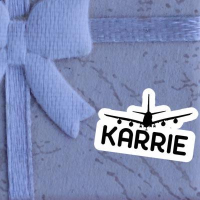 Sticker Karrie Airplane Laptop Image