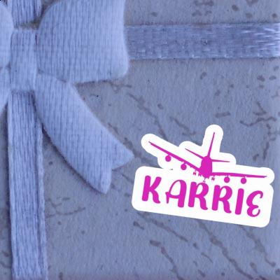 Sticker Airplane Karrie Gift package Image