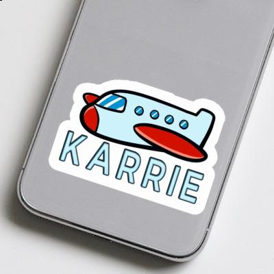 Sticker Airplane Karrie Gift package Image