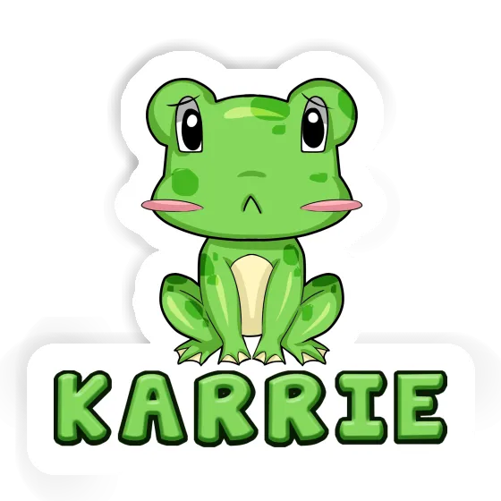 Autocollant Crapaud Karrie Laptop Image