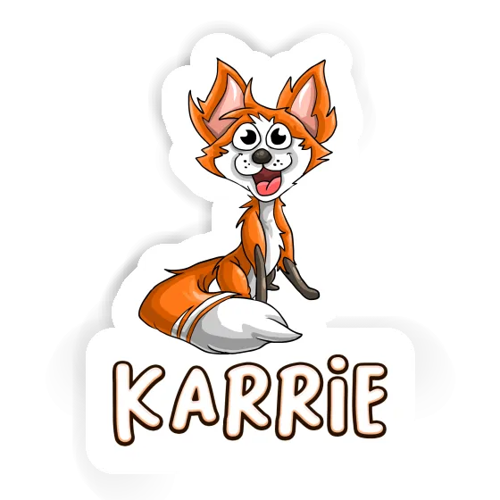 Sticker Fox Karrie Notebook Image