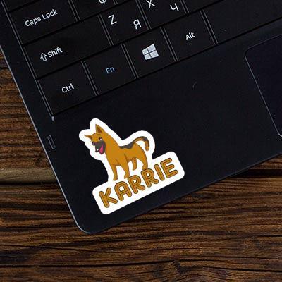 Autocollant Chien de berger Karrie Notebook Image