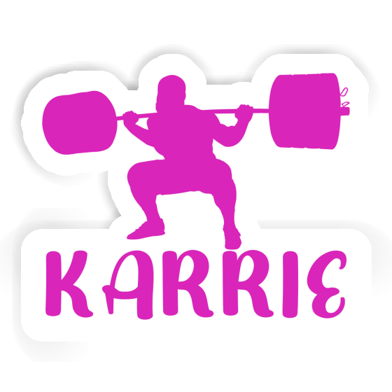 Sticker Karrie Weightlifter Gift package Image