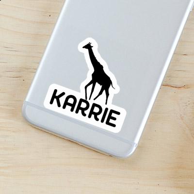 Autocollant Karrie Girafe Image