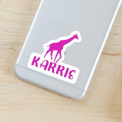 Sticker Giraffe Karrie Laptop Image