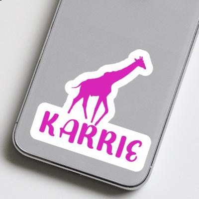 Giraffe Sticker Karrie Image