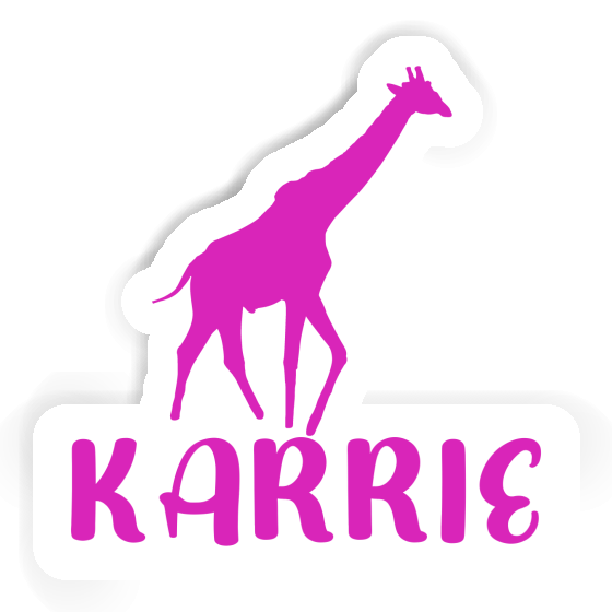 Sticker Karrie Giraffe Image