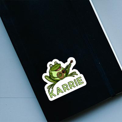 Guitar Frog Sticker Karrie Gift package Image