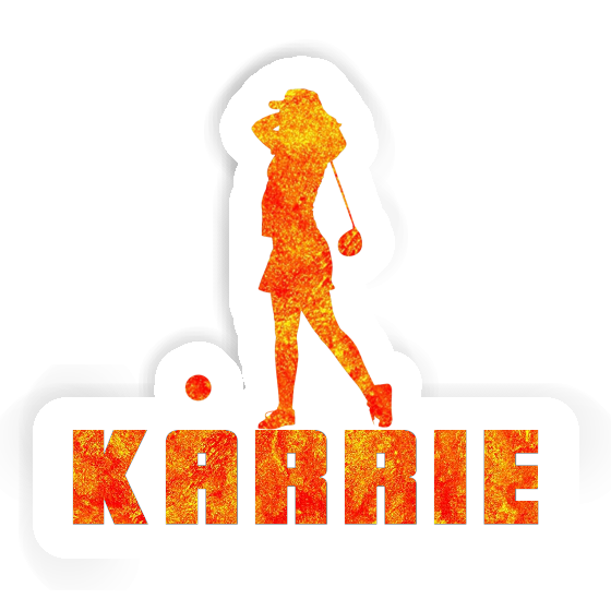 Autocollant Golfeuse Karrie Image