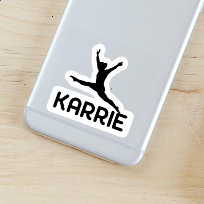 Sticker Gymnastin Karrie Notebook Image