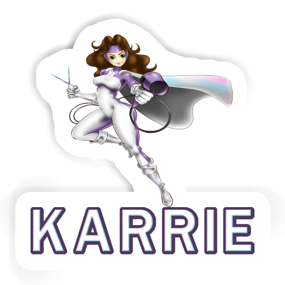 Hairdresser Sticker Karrie Gift package Image