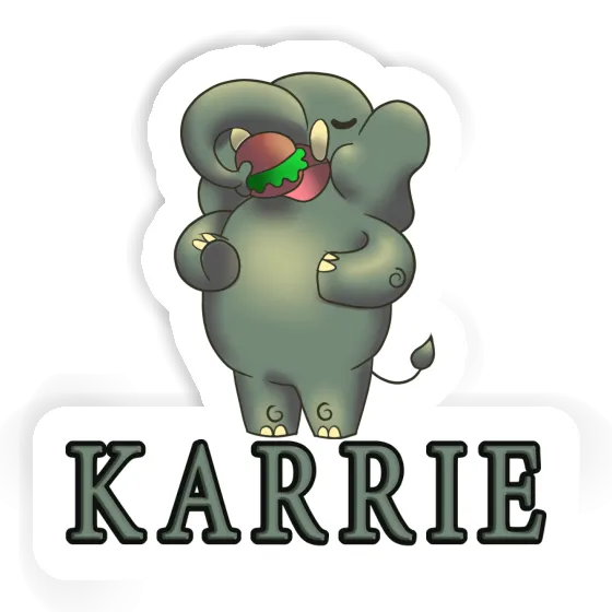 Karrie Sticker Elephant Image