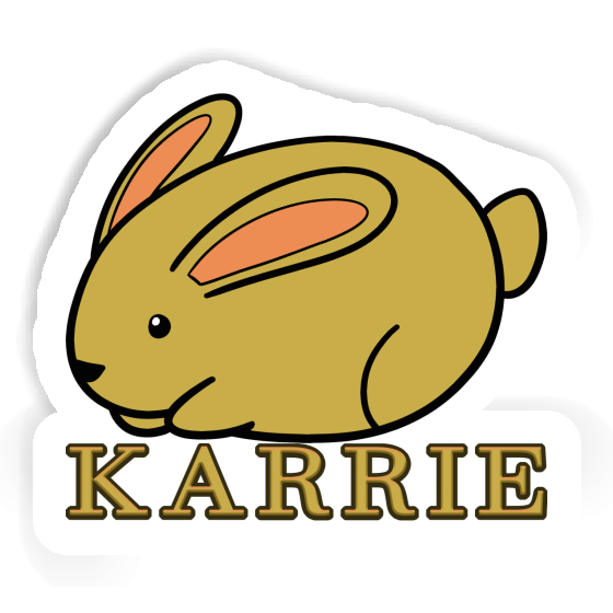 Sticker Karrie Hare Laptop Image