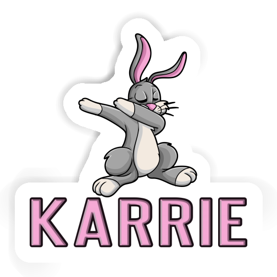 Karrie Autocollant Lapin Notebook Image