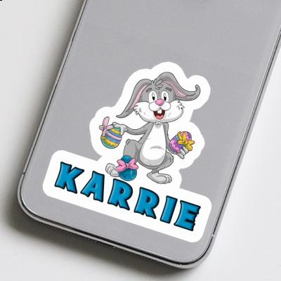 Karrie Autocollant Lapin de Pâques Notebook Image