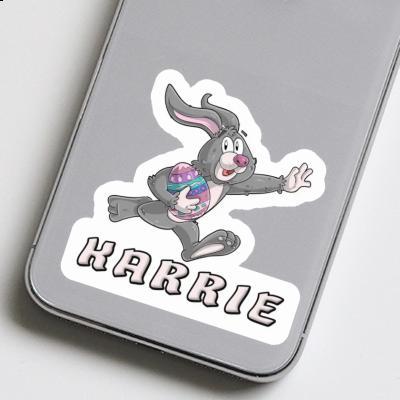 Sticker Rugby rabbit Karrie Laptop Image