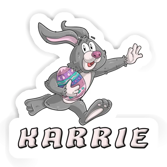 Sticker Karrie Easter bunny Laptop Image