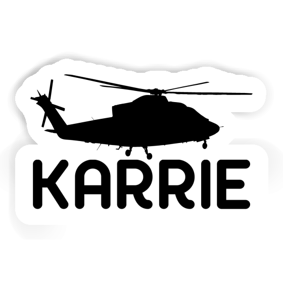 Helicopter Sticker Karrie Image