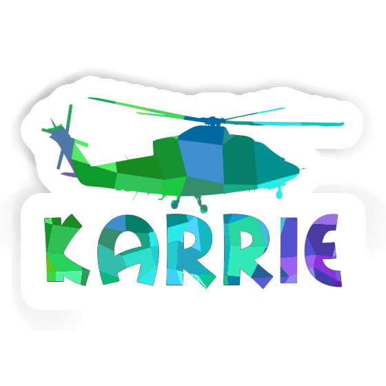 Sticker Helicopter Karrie Image