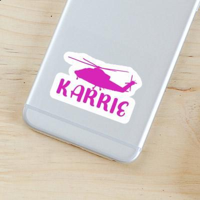 Karrie Sticker Helicopter Laptop Image