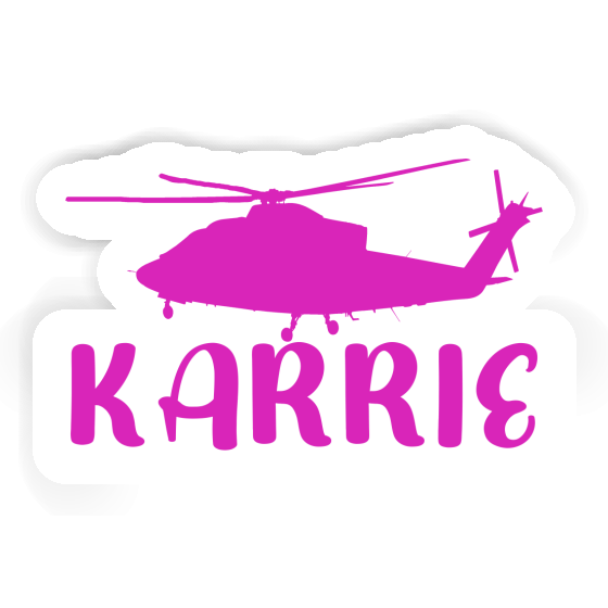 Karrie Sticker Helicopter Notebook Image